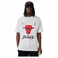 [해외]뉴에라 Chicago Bulls NBA Script Mesh 반팔 티셔츠 139039740 White / Front Door Red