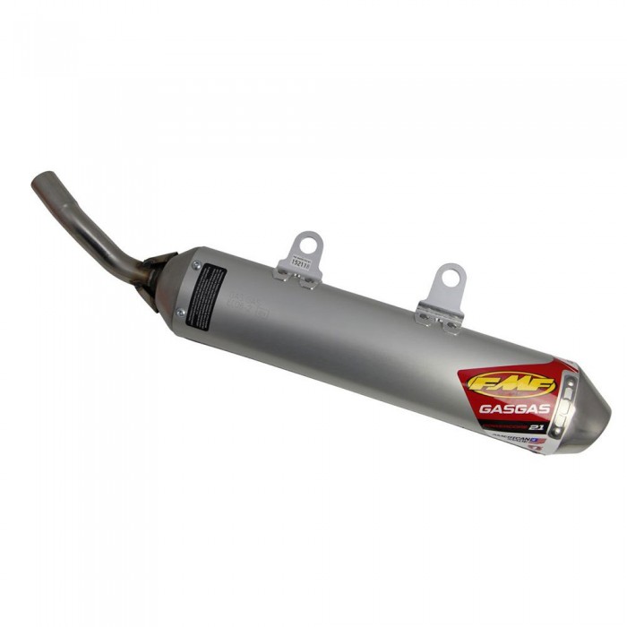 [해외]FMF 파워Core 2.1 Gas Gas 250/300 EC&250/300 XC 18-19 비인증 슬립온 머플러 9137377381 Silver