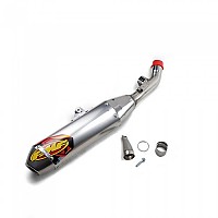 [해외]FMF 파워Core 4 HEX CRF450X 19 비승인 오토바이 머플러 9137377408 Silver