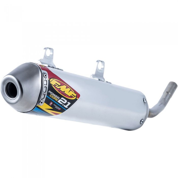 [해외]FMF TurbineCore 2.1 W/Spark Arrestor Stainless Steel Beta 250 RR 13-18 비인증 슬립온 머플러 9137523720 Silver