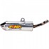 [해외]FMF 파워Core 2 W/Spark Arrestor Stainless Steel CR125R 02-07 비인증 슬립온 머플러 9137524030 Silver