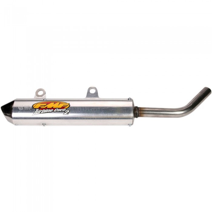 [해외]FMF TurbineCore 2 W/Spark Arrestor Stainless Steel KTM 380 98-02 비인증 슬립온 머플러 9137524180 Silver