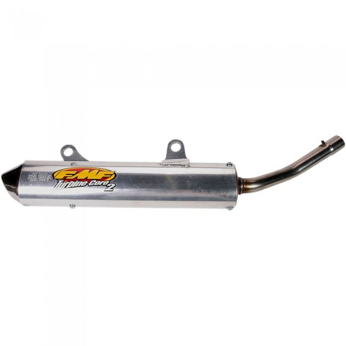 [해외]FMF TurbineCore 2 W/Spark Arrestor Stainless Steel CR250R 97-99 비인증 슬립온 머플러 9137524182 Silver