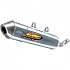 [해외]FMF Turbine코어 2.1 Slip On W/Spark Arrestor Stainless Steel 머플러 9137524663 Silver