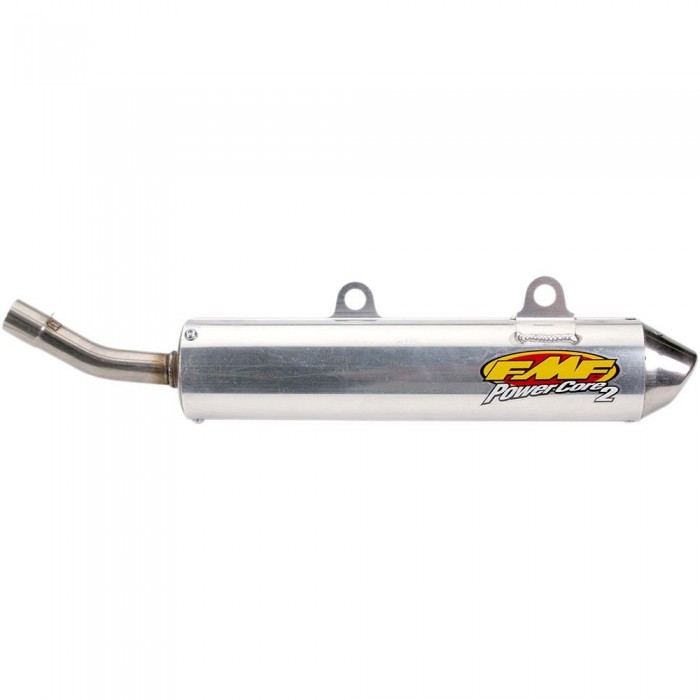 [해외]FMF 파워Core 2 W/Spark Arrestor Stainless Steel Gas Gas 200/250/300 99-02 비인증 슬립온 머플러 9137524686 Silver