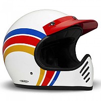 [해외]DMD Seventyfive Rodeo Full Face Helmet 9138774511 Blue / Red / Orange / White