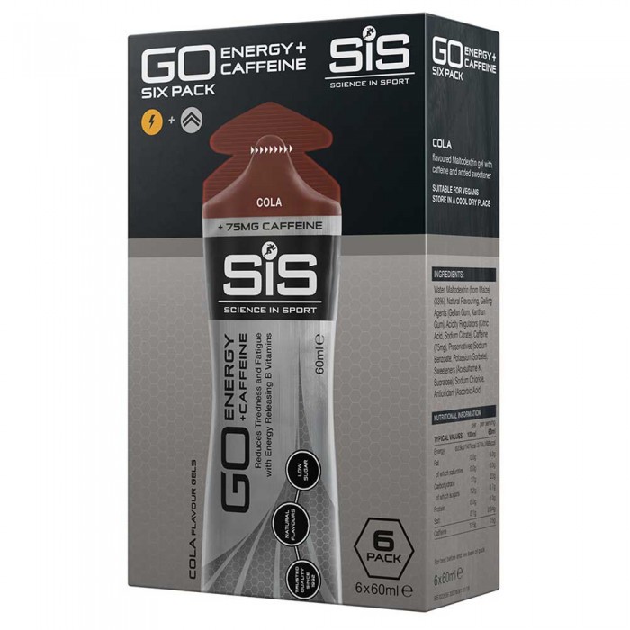 [해외]SIS 에너지 젤 Go Energy + Caffeine Cola 60ml 4138476895 Grey