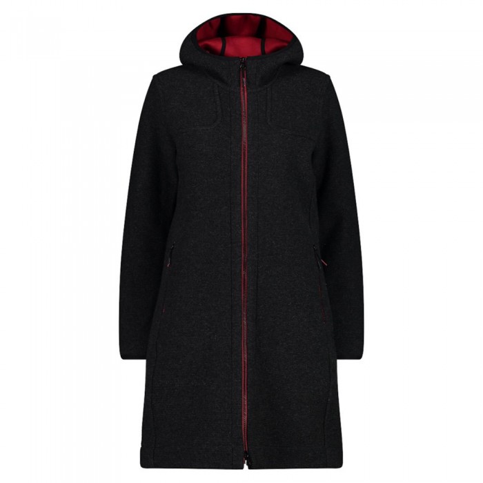 [해외]CMP Fix Hood 32M1616 자켓 4139089222 Carbone Mel. / Red Wine