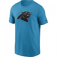 [해외]나이키 NFL Carolina Panthers Logo Essential Short Sleeve Crew Neck T-Shirt Tidal Blue
