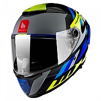 [해외]MT Helmets Thunder 4 SV Ergo E17 Full Face Helmet 9139061607 Gloss Blue