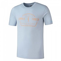 [해외]시마노 Single Track Short Sleeve T-Shirt 1138574911 Blue / Bronze