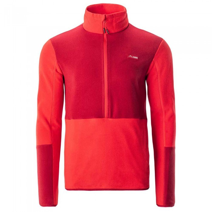 [해외]ELBRUS Cari Polartec 하프 지퍼 플리스 4139263179 Flame Scarlet / Chili Pepper