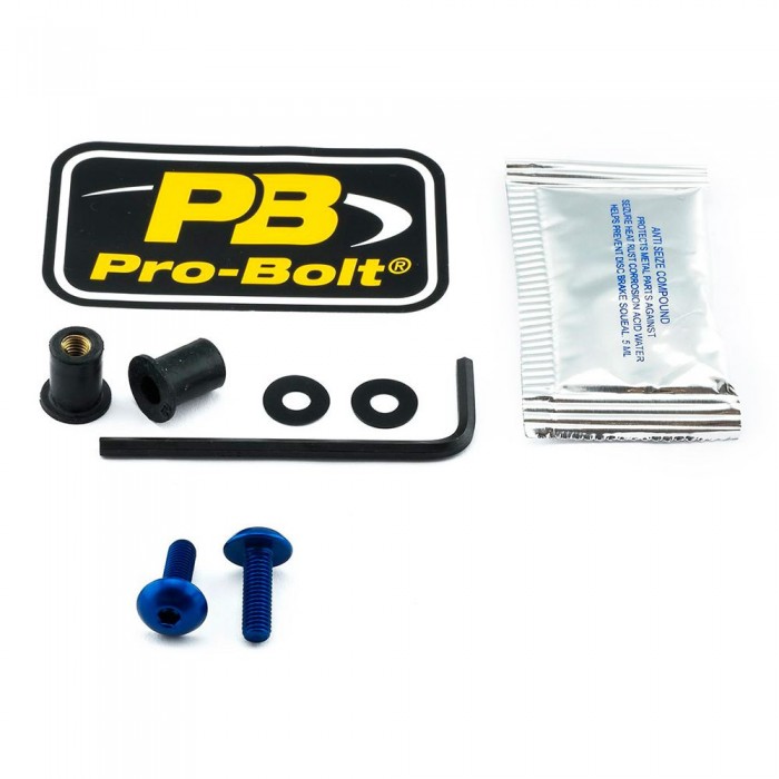 [해외]PRO BOLT SCR 2 SK2B 앞 유리 나사 9139078888 Blue