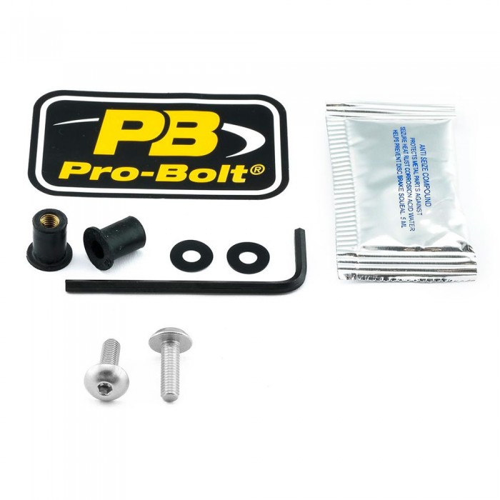 [해외]PRO BOLT SCR 2 SK2S 앞 유리 나사 9139078892 Silver