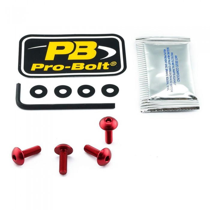 [해외]PRO BOLT SCR 4 SK416R 앞 유리 나사 9139078921 Red