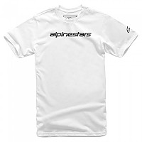 [해외]알파인스타 Linear Wordmark Short Sleeve T-Shirt 9139203929 White / Black