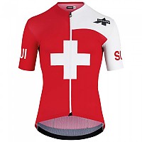 [해외]아소스 Suisse Federation S9 Targa 반팔 저지 1139140007 National Red
