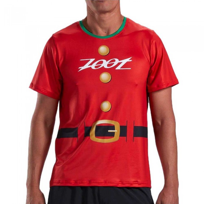 [해외]ZOOT Santa 반팔 티셔츠 6139280589 Red