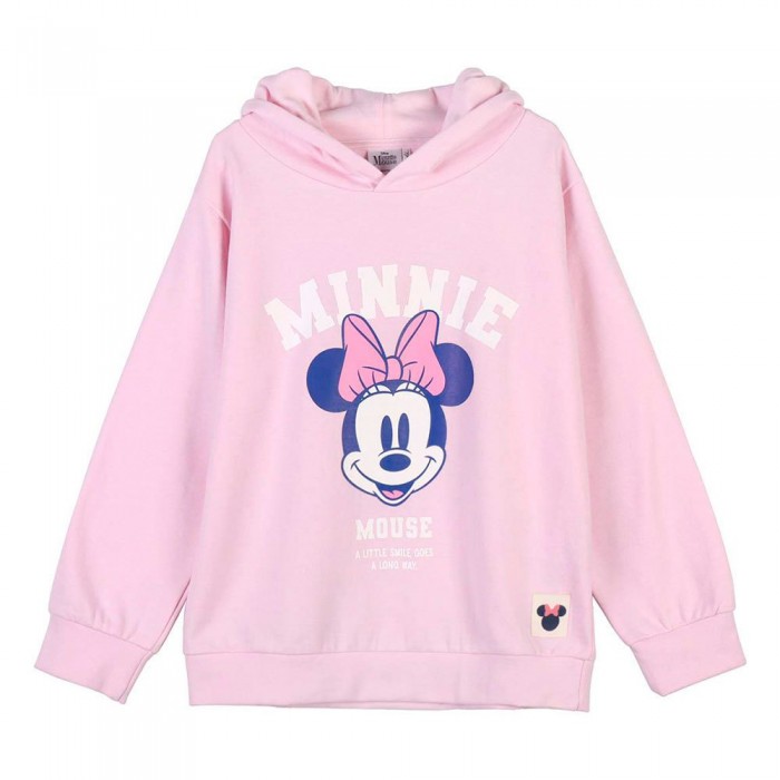 [해외]CERDA GROUP Cotton Brushed Minnie 후드티 15139096519 Pink