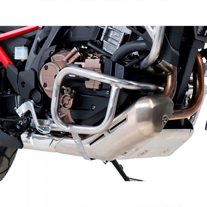 [해외]HEPCO BECKER Honda CRF 1100 L Africa Twin 19 5019521 00 22 튜브형 엔진 가드 9139088399 Silver