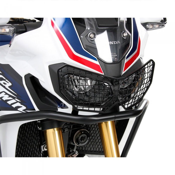 [해외]HEPCO BECKER Honda CRF 1000 Africa Twin 18-19 7009512 00 01 헤드라이트 보호대 9139098284 Black