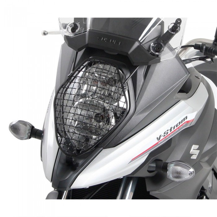 [해외]HEPCO BECKER Suzuki V-Strom 650/XT 17 7003534 00 01 헤드라이트 보호대 9139098430 Black