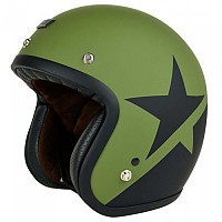 [해외]ORIGINE Primo Star 오픈 페이스 헬멧 9138980830 Army Green / Black Matt
