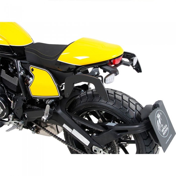 [해외]HEPCO BECKER C-Bow Ducati Scrambler 800 19 6307593 00 01 사이드 케이스 장착 9139094921