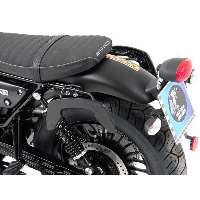 [해외]HEPCO BECKER C-Bow Moto Guzzi V 9 Bobber 16 630547 00 01 사이드 케이스 장착 9139094970