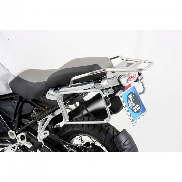 [해외]HEPCO BECKER Lock-It BMW R 1200 GS Adventure 14-18 650671 00 09 사이드 케이스 장착 9139095076 Silver