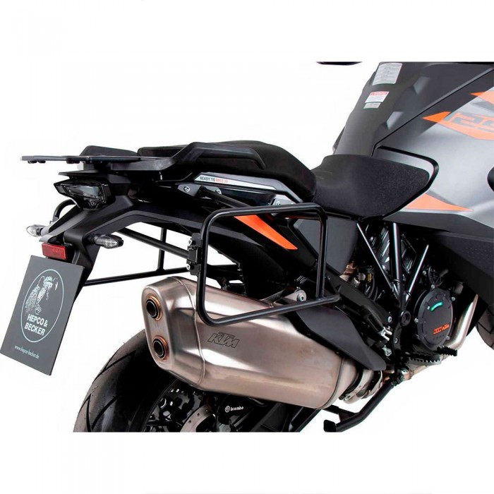 [해외]HEPCO BECKER 사이드 케이스 피팅 Lock-It KTM 1290 Super Adventure S/R 21 6537627 00 01 9139095105 Black