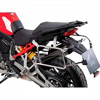 [해외]HEPCO BECKER 사이드 케이스 피팅 Xplorer Cutout Ducati Multistrada V4/S/S Sport 21 6517614 00 22 00-40 9139095165 Silver