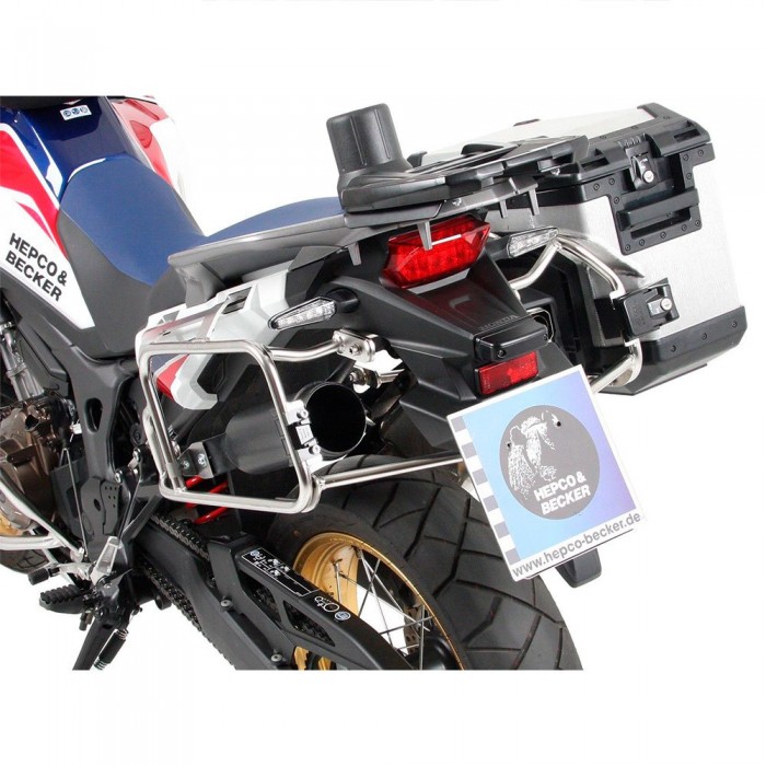 [해외]HEPCO BECKER Honda CRF 1000 Africa Twin 18-19 7419512 00 01 도구 상자 9139098286 Black