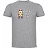 [해외]KRUSKIS 반팔 티셔츠 Born To 스키 5139291789 Heather Grey