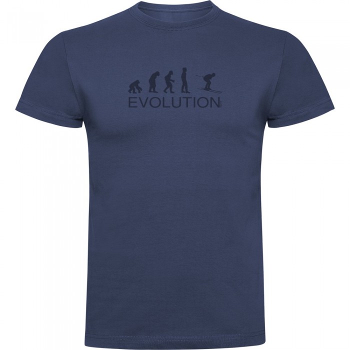 [해외]KRUSKIS 반팔 티셔츠 Evolution 스키 5139292056 Denim Blue
