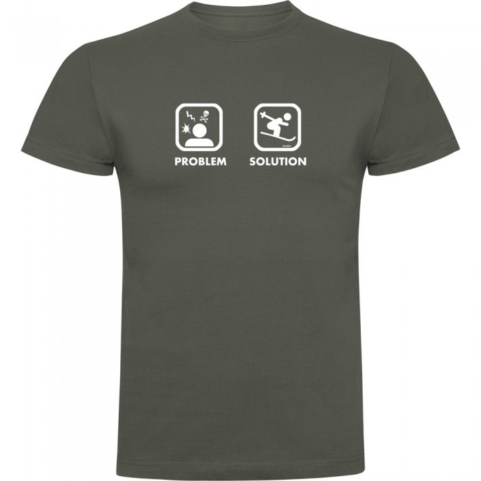 [해외]KRUSKIS 반팔 티셔츠 프로blem 솔루션 스키 5139292690 Dark Army Green