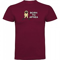 [해외]KRUSKIS Born To Apnea 반팔 티셔츠 10139291735 Dark Red
