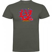 [해외]KRUSKIS Coral OK 반팔 티셔츠 10139291890 Dark Army Green