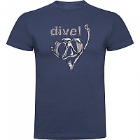 [해외]KRUSKIS Dive! 반팔 티셔츠 10139291952 Denim Blue