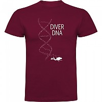 [해외]KRUSKIS Diver DNA 반팔 티셔츠 10139291959 Dark Red