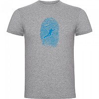 [해외]KRUSKIS Diver Fingerprint 반팔 티셔츠 10139291965 Heather Grey