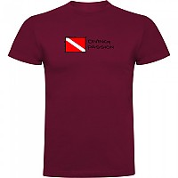 [해외]KRUSKIS Diving Passion 반팔 티셔츠 10139291979 Dark Red