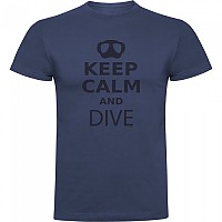 [해외]KRUSKIS Keep Calm And Dive 반팔 티셔츠 10139292428 Denim Blue