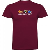 [해외]KRUSKIS Ocean Reef 반팔 티셔츠 10139292623 Dark Red