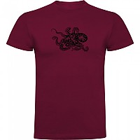 [해외]KRUSKIS Psychedelic Octopus 반팔 티셔츠 10139292715 Dark Red