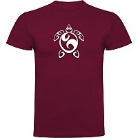 [해외]KRUSKIS Sea 터틀 Tribal 반팔 티셔츠 10139292787 Dark Red