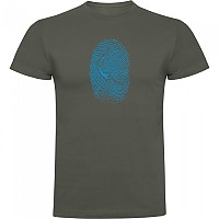 [해외]KRUSKIS 반팔 티셔츠 SpearFisher Fingerprint 10139293006 Dark Army Green