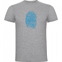 [해외]KRUSKIS SpearFisher Fingerprint 반팔 티셔츠 10139293009 Heather Grey