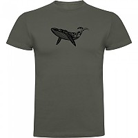 [해외]KRUSKIS Whale Tribal 반팔 티셔츠 10139293238 Dark Army Green