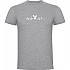 [해외]KRUSKIS Fitness Heartbeat 반팔 티셔츠 7139292133 Heather Grey